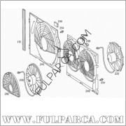 Mercedes W124 Fan Davlumbazı