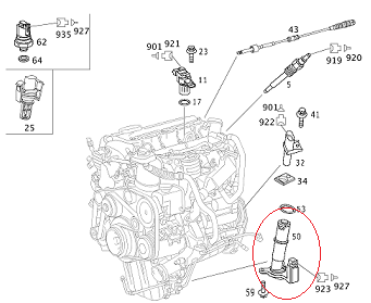 Vito W639/Viano/W638 Yağ Basınç Müşürü/Yağ Seviye Sensörü Yağ Şamandırası/Karter Müşürü