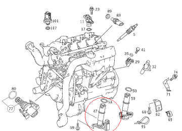 Vito W639/Viano/W638 Yağ Basınç Müşürü/Yağ Seviye Sensörü Yağ Şamandırası/Karter Müşürü