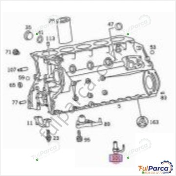 Sprinter/Vito W638/W124/W201/W202 601/604 Motor Yağ Fiskiye Memesi