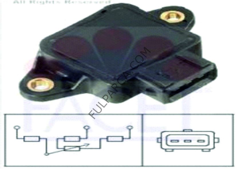 MANİFOLD KELEBEK POTANSİYO  METRESİ OPEL
