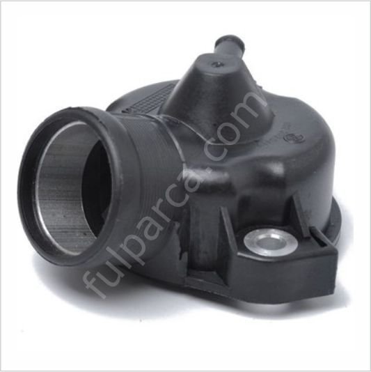 Mercedes W124/W201 102 Motor Termostat Kapağı-Termostat Gövdesi-Termosta Yuvası
