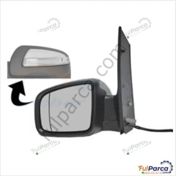 Vito W639/Viano Sol Ayna Alt Kapağı-Ayna Alt Bakaliti-Alt Kaplama