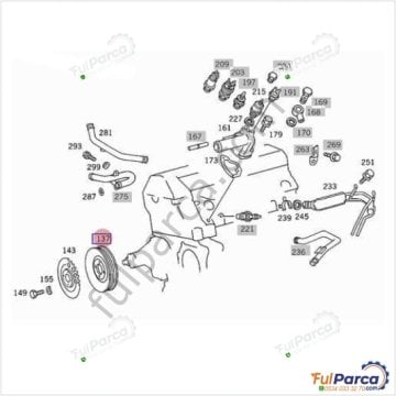 Sprinter W901,W902 Devirdaim Kasnağı