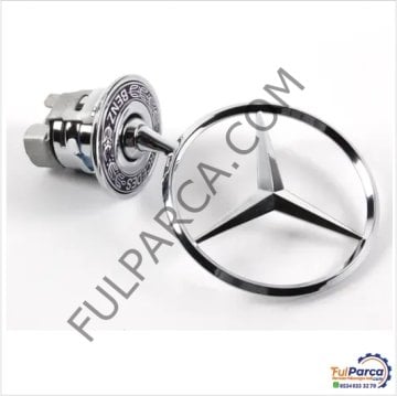 Mercedes W202-W203-W208-W210-W211-W220-W140 Kaput Arması-Kaput Yıldızı-Amblem