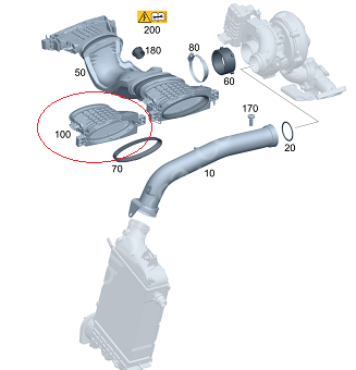 Mercedes GLE W292 642 Motor 4Matik Hava Akışmetre/ Debimetre