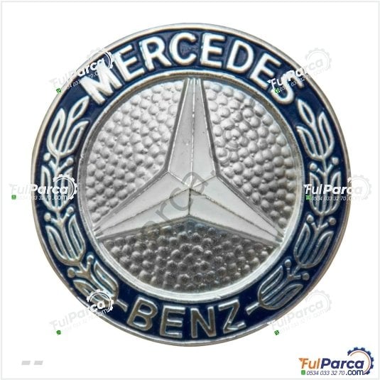 Mercedes W114/W115/W116 Ön Panjur Logosu/Mineli Arma/Yapıştırma Amplem