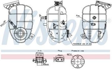 Bmw F20/F30 N47/B47 Motor Yedek Su Deposu/Genleşme Tankı