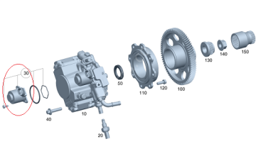 Mercedes Smart 651 Motor Akım Ayar Valfi/Basınç Ventili