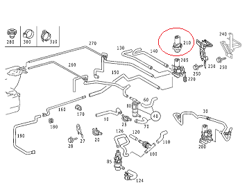Mercedes W220 Yardımcı Su Pompası/İlave Pompa/Water Pump