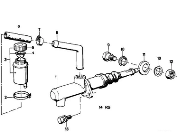 Bmw E21/E12/E23/E24/ Debriyaj Üst Merkezi