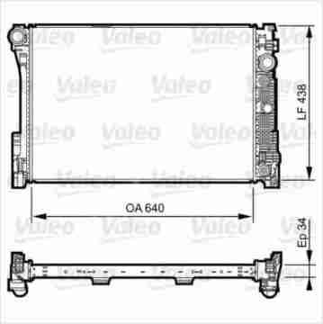 Mercedes W204/W212/W207/GLX X204 651/274/113/276 Motor Su Radyatörü