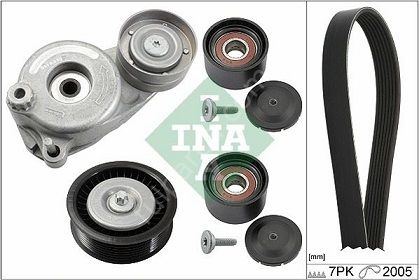 Vito W639/Viano/Sprinter/Mercedes W204/W212/W219/W211/W221/W164/W251/WGLK204 642 Motor V Kayış Gergi Kütüğü SET