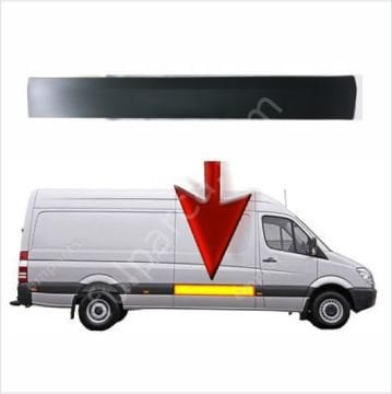 Sprinter W906 Sürgülü Kapı Yan Bakaliti-Bakalit-Yan Kaplama Sağ