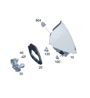 Mercedes W205 Arka Stop Lambası Ledli Sağ
