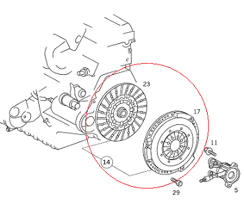 Vito W638 Cdı 611 Motor Debriyaj Seti/Baskı Balata