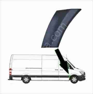 Sprinter W906 Çamurluk Uç Kaplaması Ön Sol/Çamurluk Bakaliti
