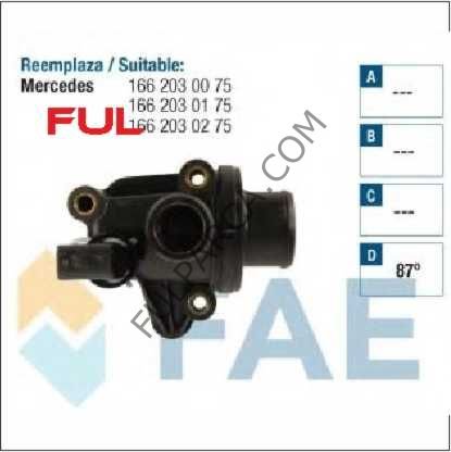 Mercedes W168,A168,A160 Termostat