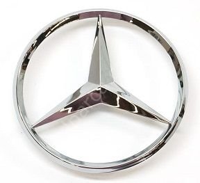 Mercedes W204 Arka Bagaj Arması/Bagaj Yıldızı