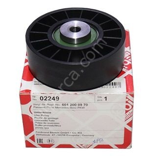 Mercedes W210/W124/201/Sprinter W901/Vito W638 102/601 Motor V Kayış Gergi Bilyası/Düz Gergi Kasnağı/Eksantrik Gergi Rulmanı