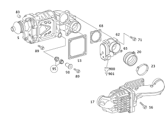 Mercedes W203/W204/W211/W212 Hava Kompresörü/Kompresör