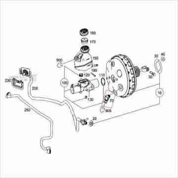 Mercedes W212 Basınç Sensörü/Fren Vakum Basınç Sensörü