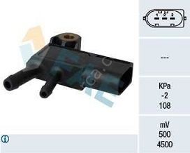 Mercedes W204/W218/W212/W221/Vito W639/Viano/Sprinter W906 651/642/646 Motor Eksoz/Ekzost Basınç Sensörü