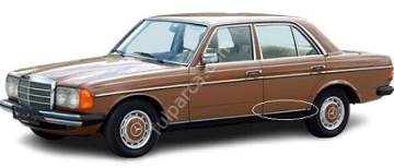 Mercedes W123 Kapı Nikelajı Arka Alt SAĞ
