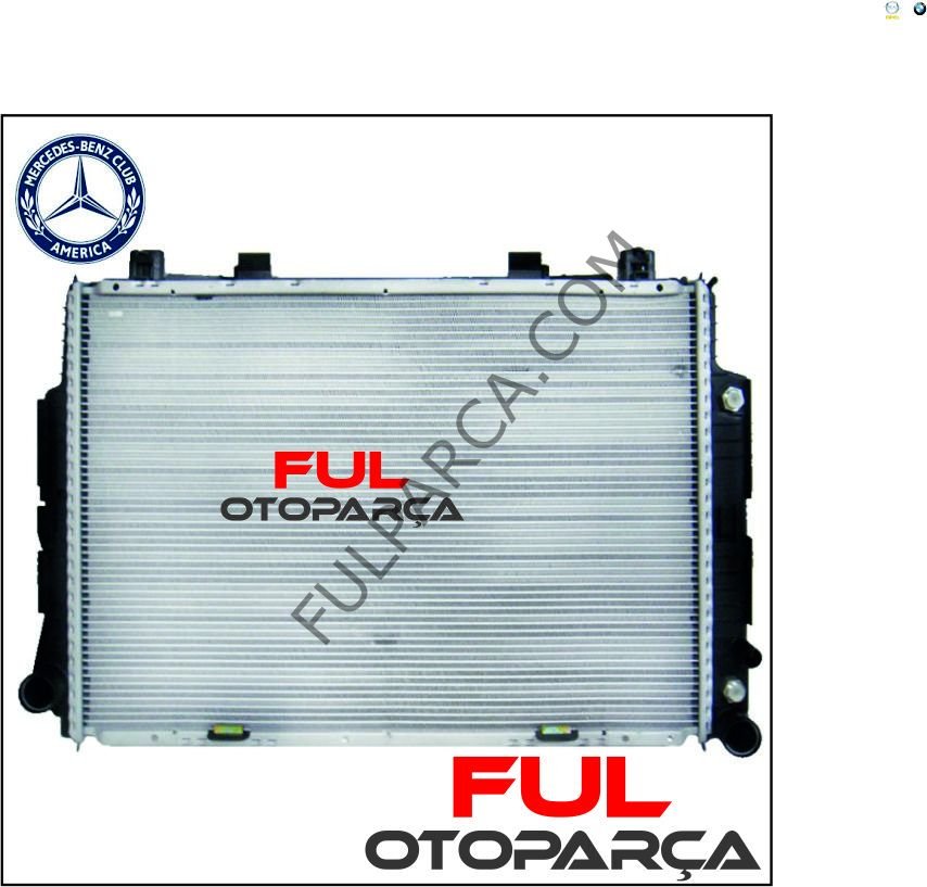 Mercedes W140 400Sel,420Sel,500Sel,600Sel Su Radyatörü 667*470