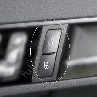 Mercedes W204 Kapı Kilit Düğmesi/Şalter Sağ