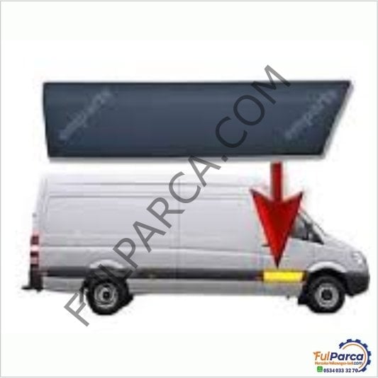 Sprinter W906-Grafter Sol Ön Kapı Çıtası