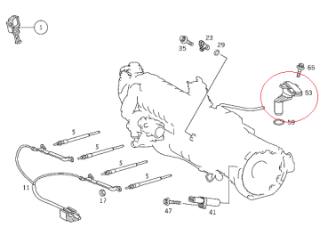 Vaneo W414 1.7/W168 166/640/668 Motor Yağ Seviye Sensörü/Yağ Müşürü