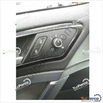 Volkswagen Golf 7 Katlanır Krom Ayna Ayar Düğmesi
