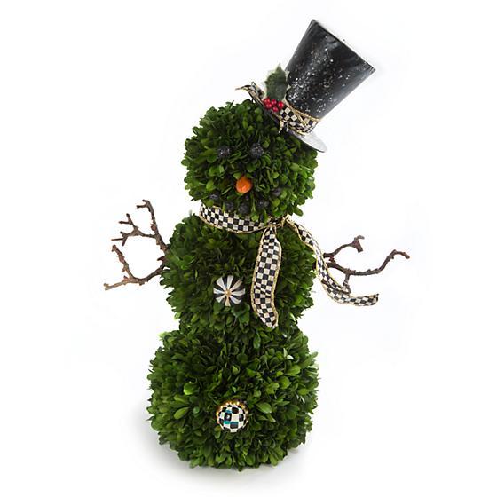 Snowman Topiary
