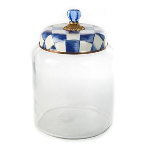 Royal Check Storage Canister - Bigger