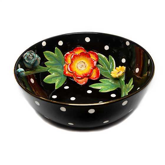 Floradot Serving Bowl