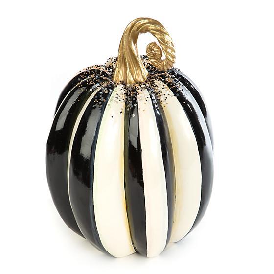 Beaded Stripe Pumpkin - Medium