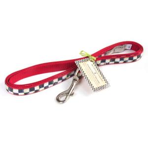 Courtly Check/Red Pet Lead - Small