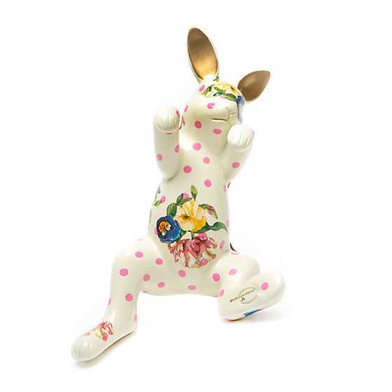 Funny Bunny Pot Climber - White