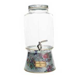 Flower Market Galvanized Beverage Dispenser