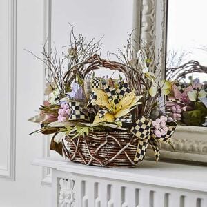 Butterfly Garden Basket Arrangement