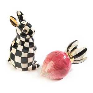 Radish Rabbit Salt & Pepper Shakers