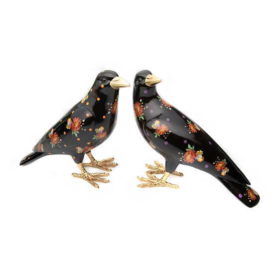 Flower Market Crows - Set of 2