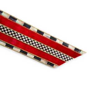 Courtly Regal 4'' Ribbon - Red
