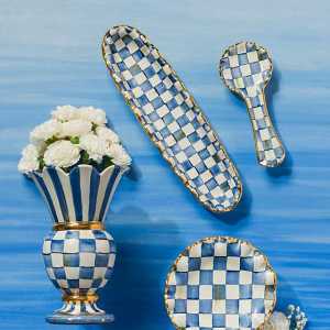 Royal Check Spoon Rest