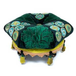 Emerald Footstool