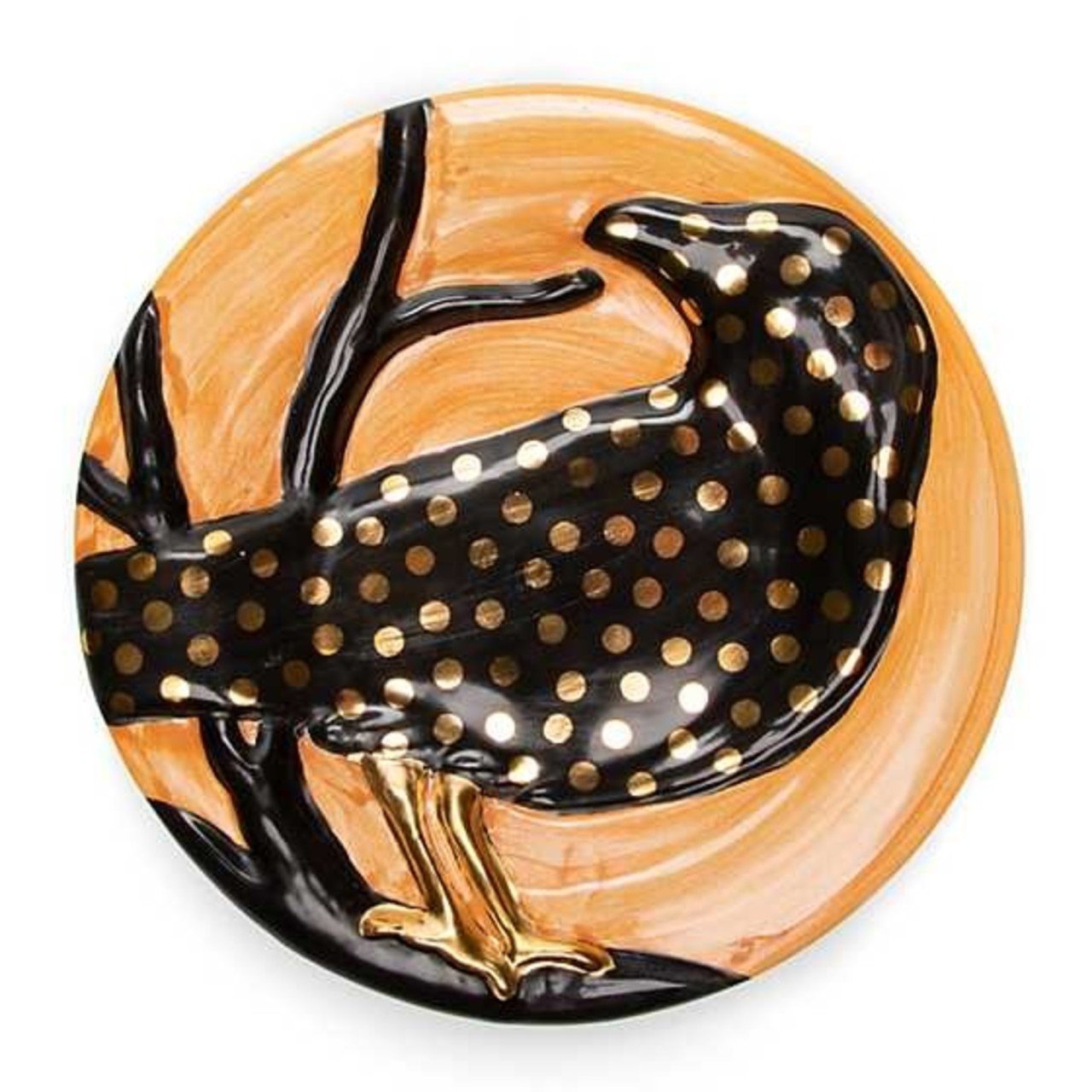 Speckled Crow Plate - Small