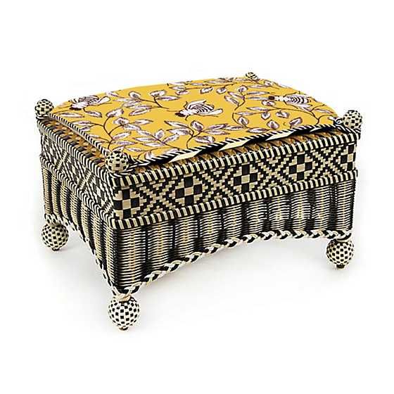 Courtyard Outdoor Ottoman - Queen Bee