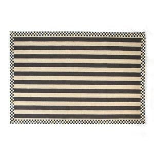Stripe Wool/Sisal Rug - 5' x 8'