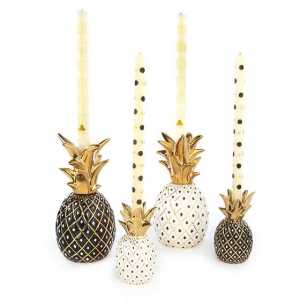 Pineapple Candle Holder - Large - Black